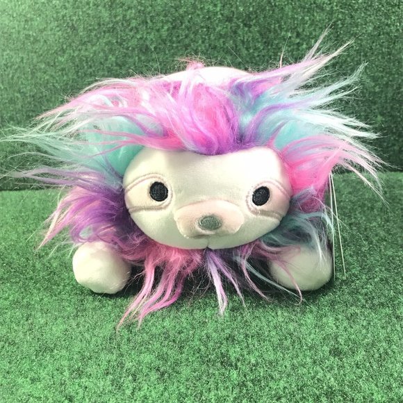 Squishmallow Rayen Hug Mees Laying Pink Sloth Plush 7.5" NWT Target Exclusive - Picture 1 of 9